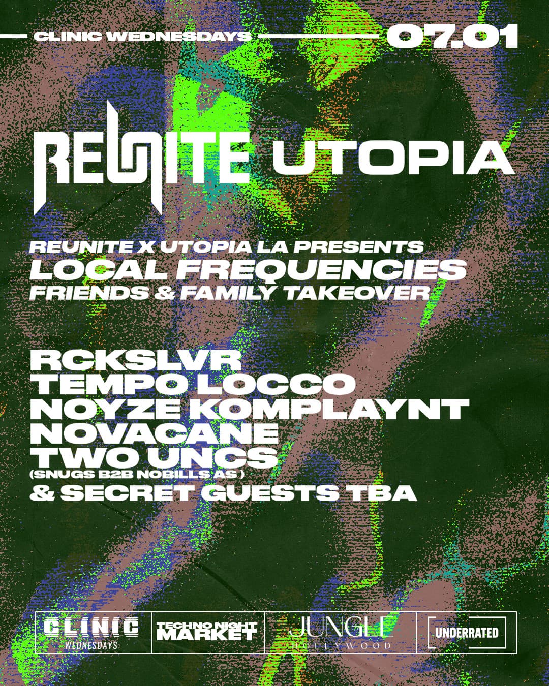 REUNITE x UTOPIA present: LOCAL FREQUENCIES
