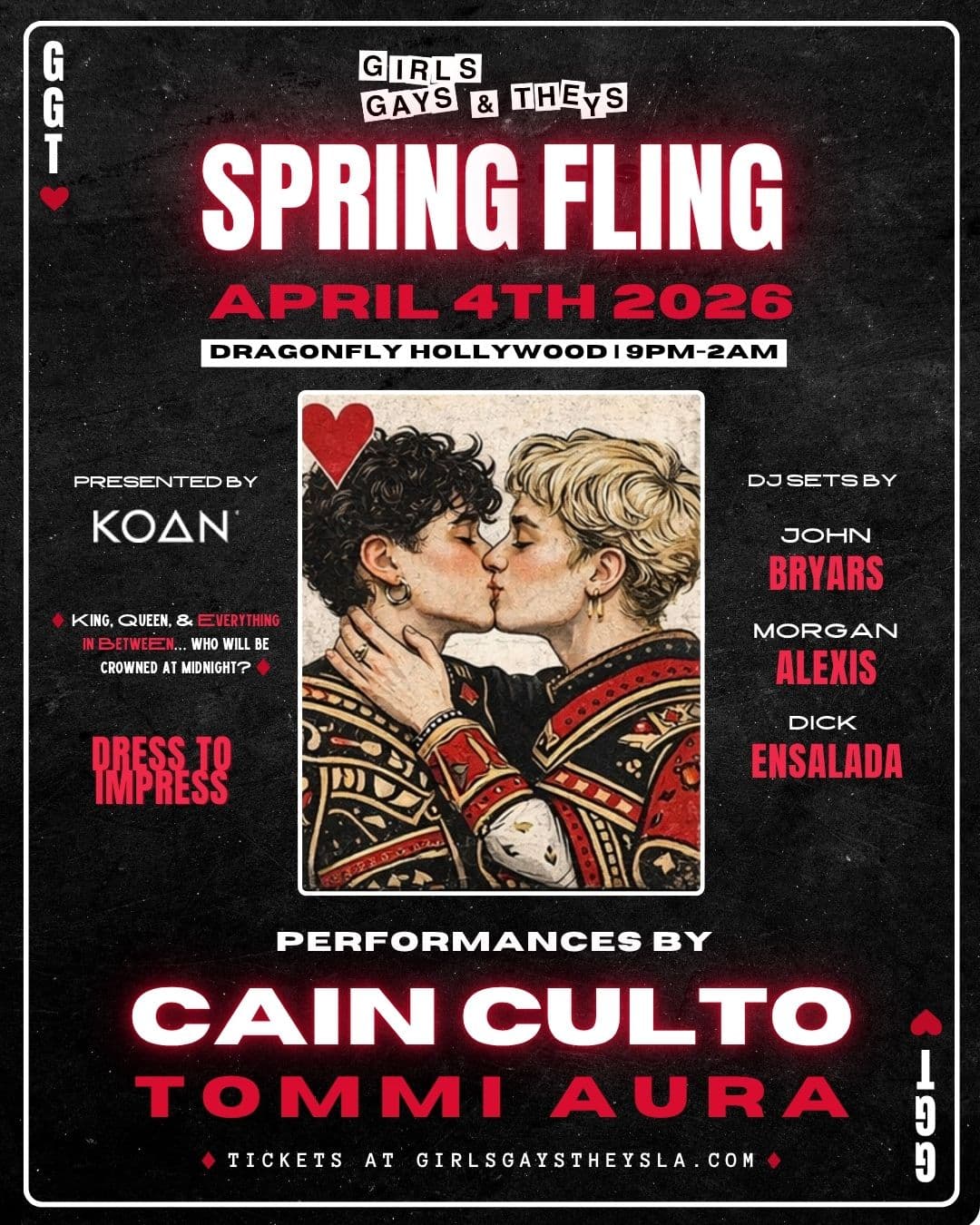 GIRLS, GAYS & THEYS: SPRING FLING