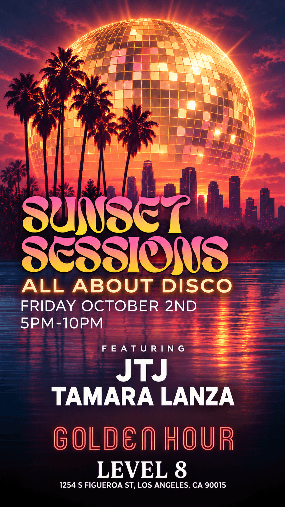 SUNSET SESSIONS - All About Disco