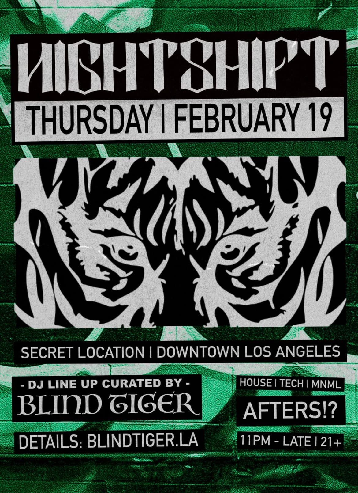 NIGHTSHIFT AFTER HOURS