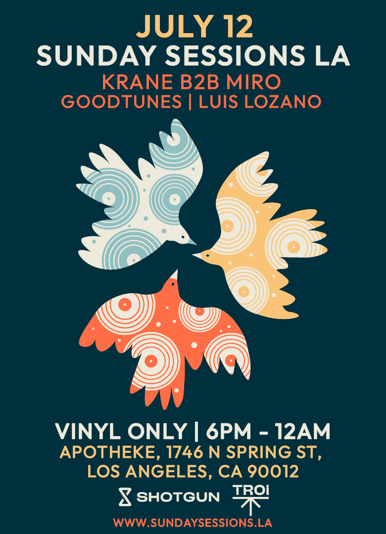 Sunday Sessions LA (Vinyl Only) Open Air event
