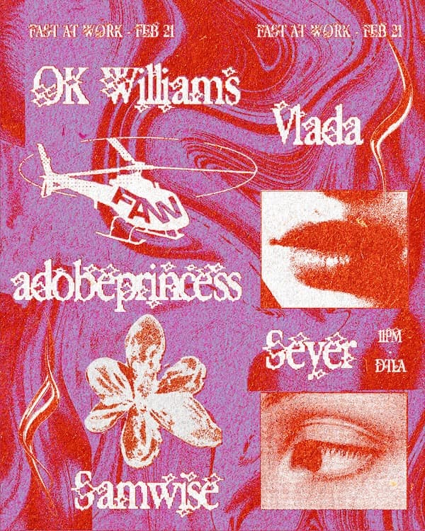 Fast At Work with OK Williams, Vlada, adobeprincess