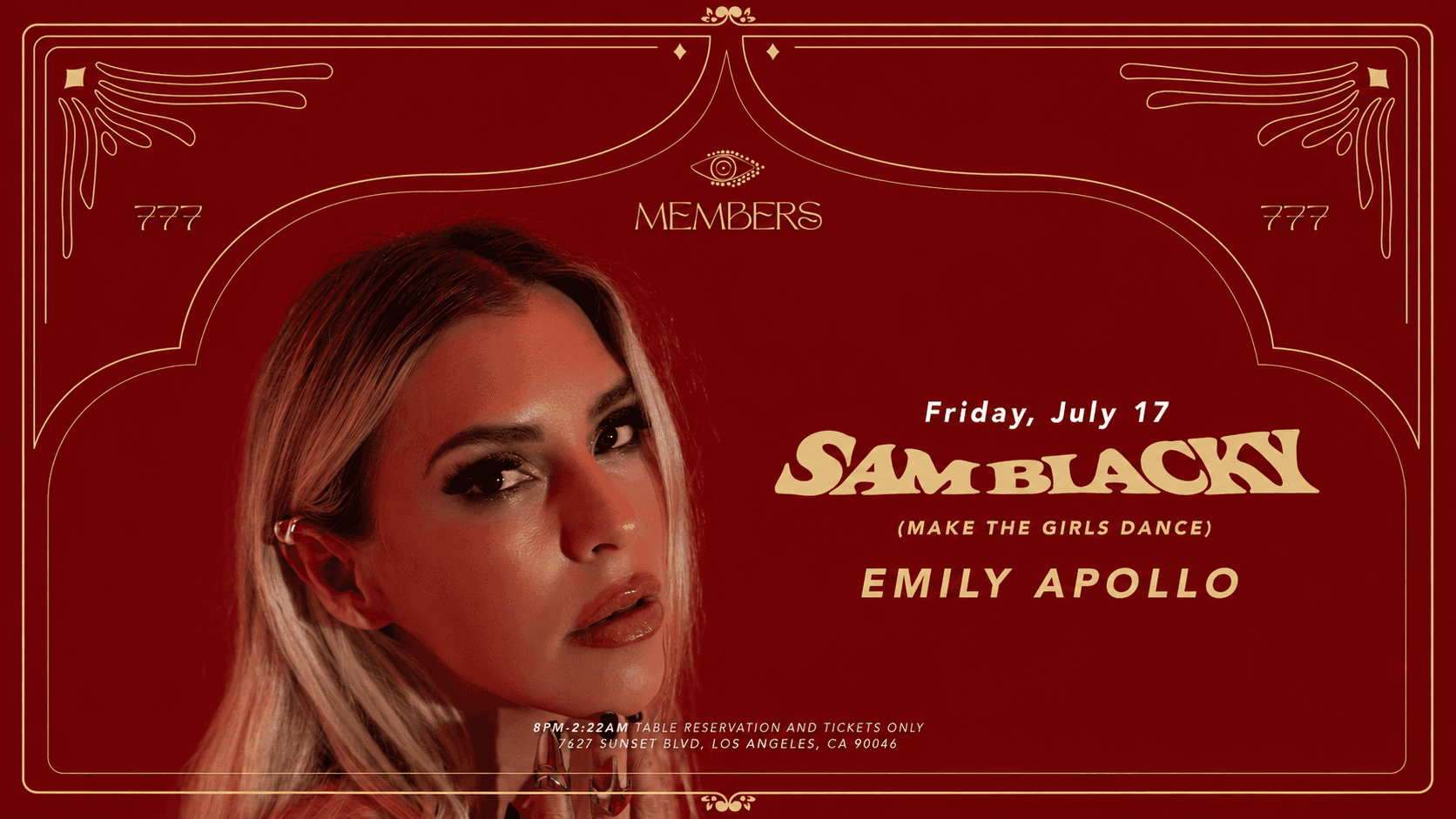 Members presents: Sam Blacky - Emily Apollo