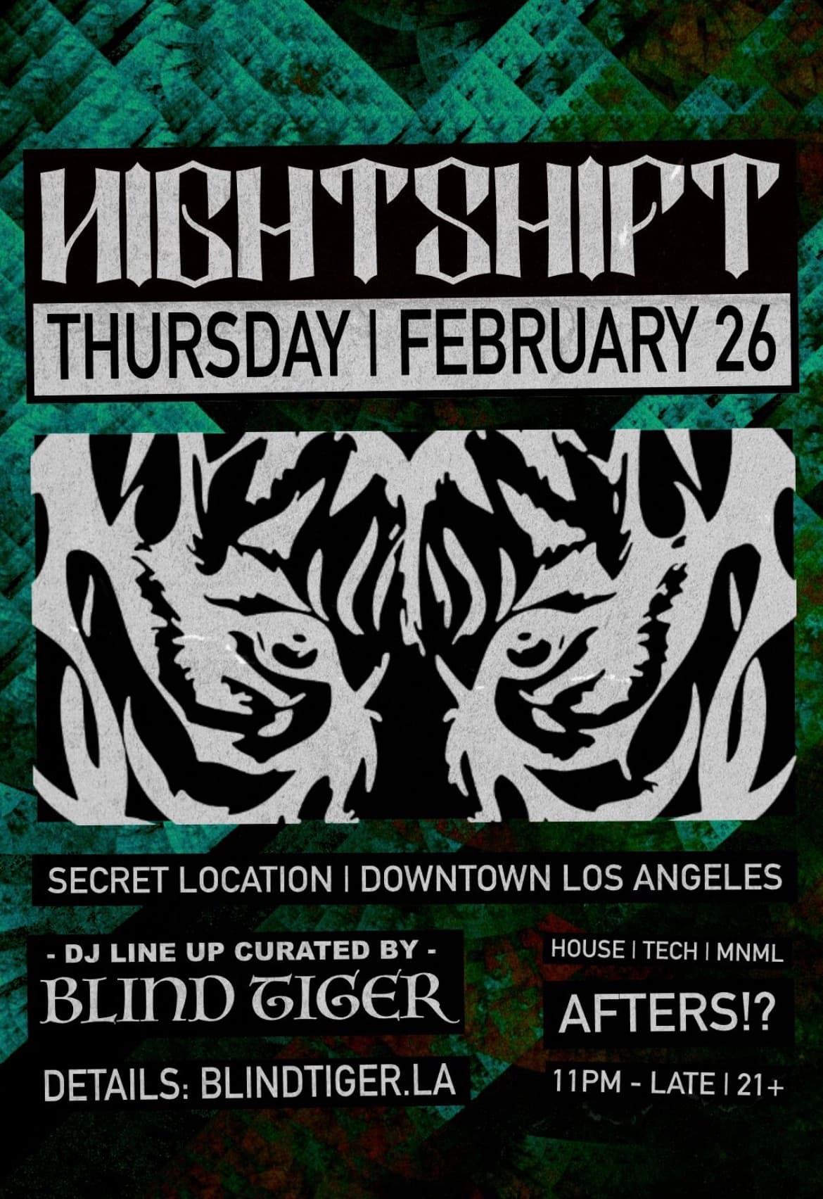 NIGHTSHIFT AFTER HOURS