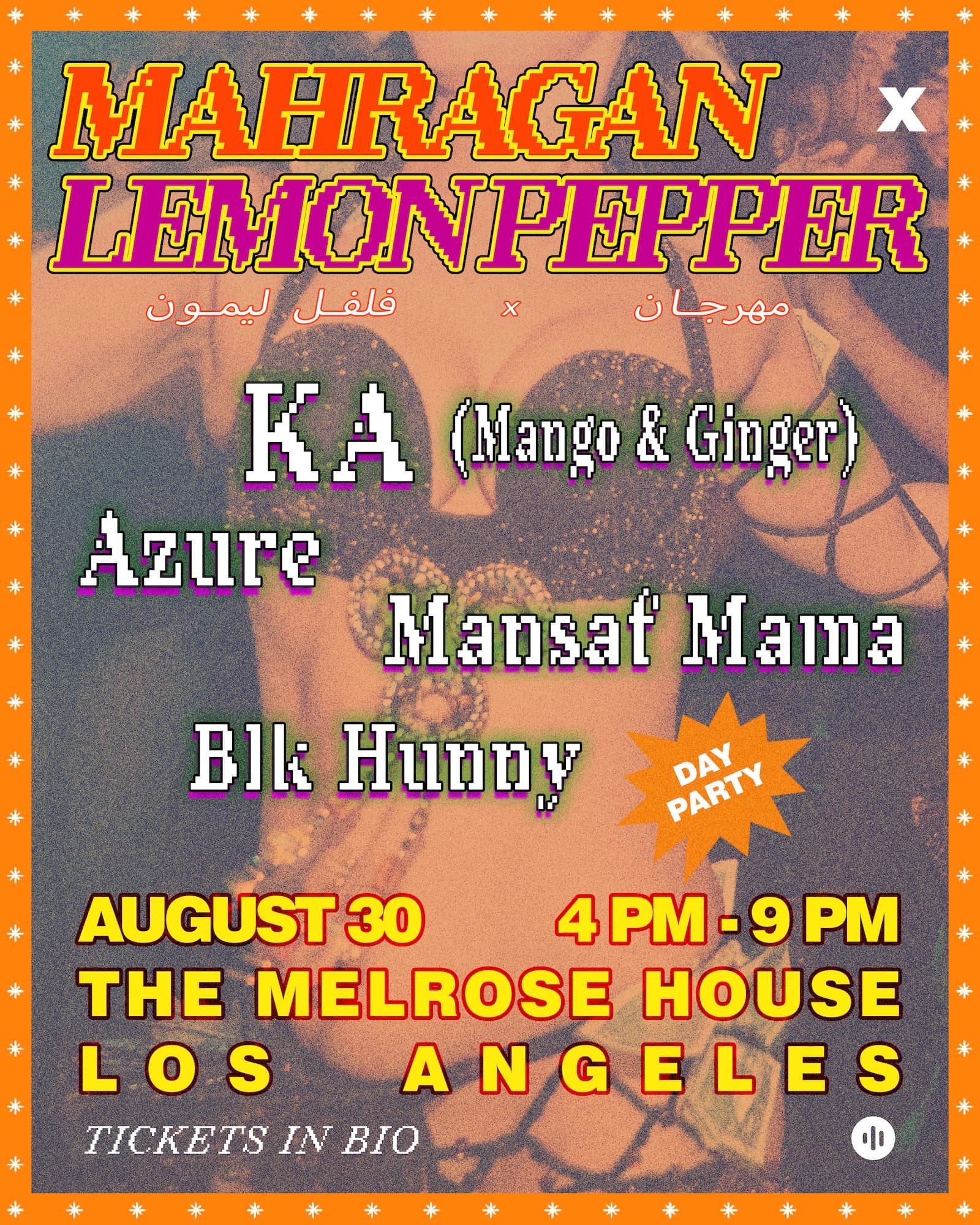 MAHRAGAN X LEMON PEPPER DAY PARTY