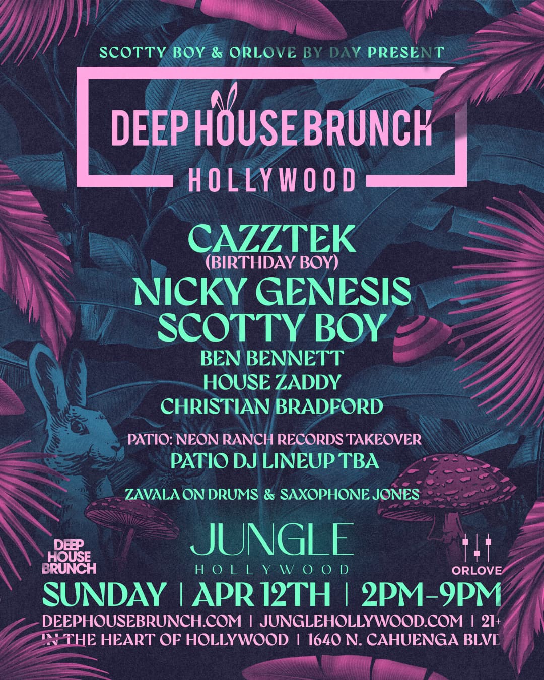 Deep House Brunch: Hollywood