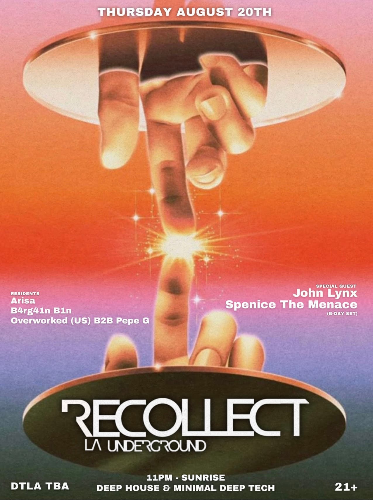 RECOLLECT UNDERGROUND