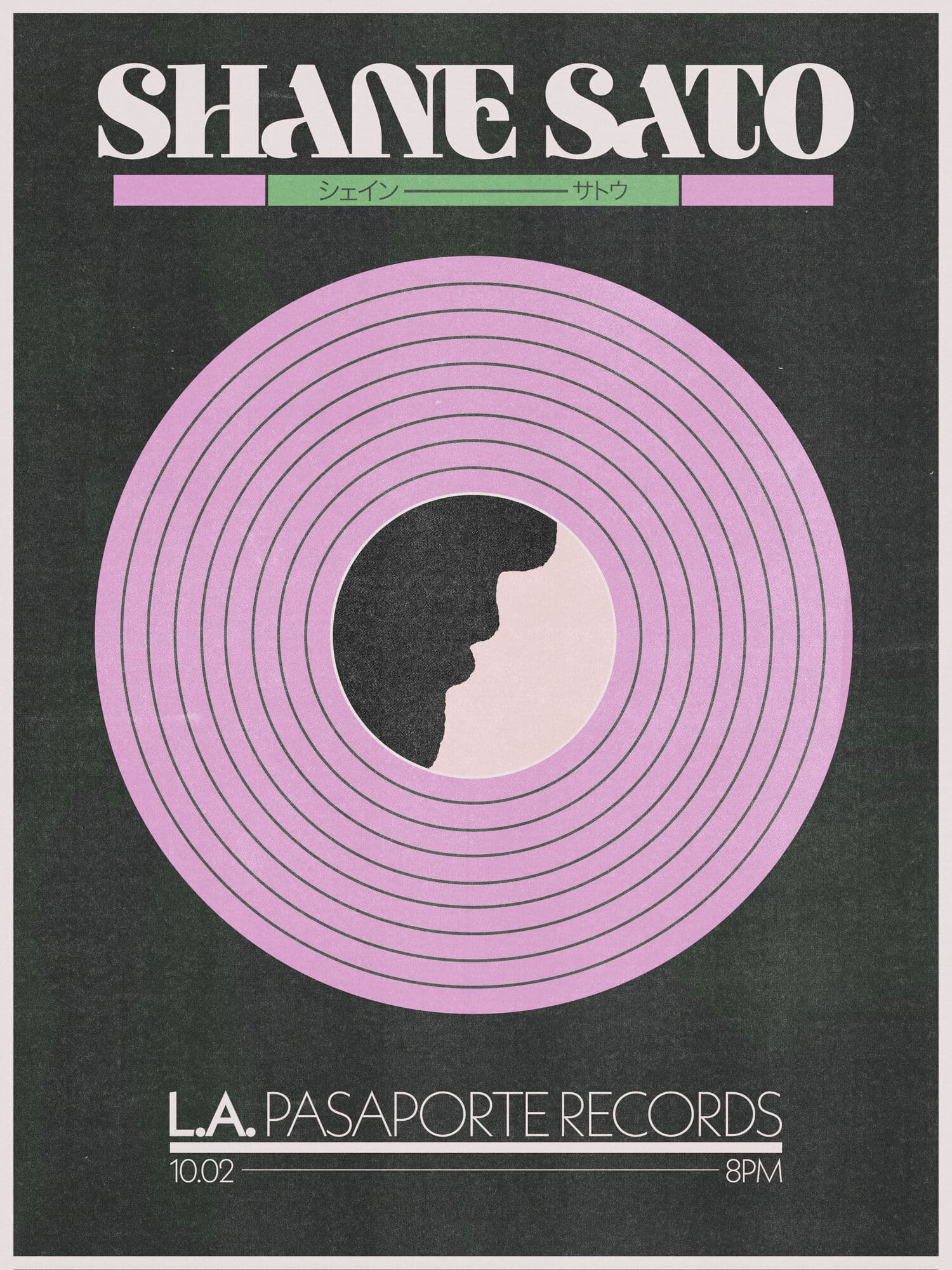 Shane Sato at Pasaporte Records in Highland Park