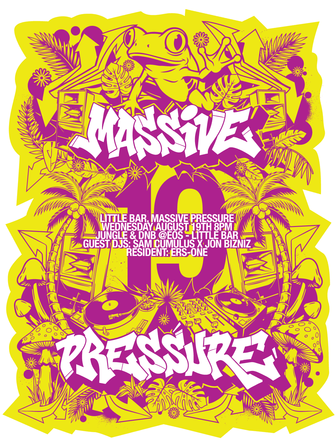 LITTLE BAR, MASSIVE PRESSURE - JUNGLE