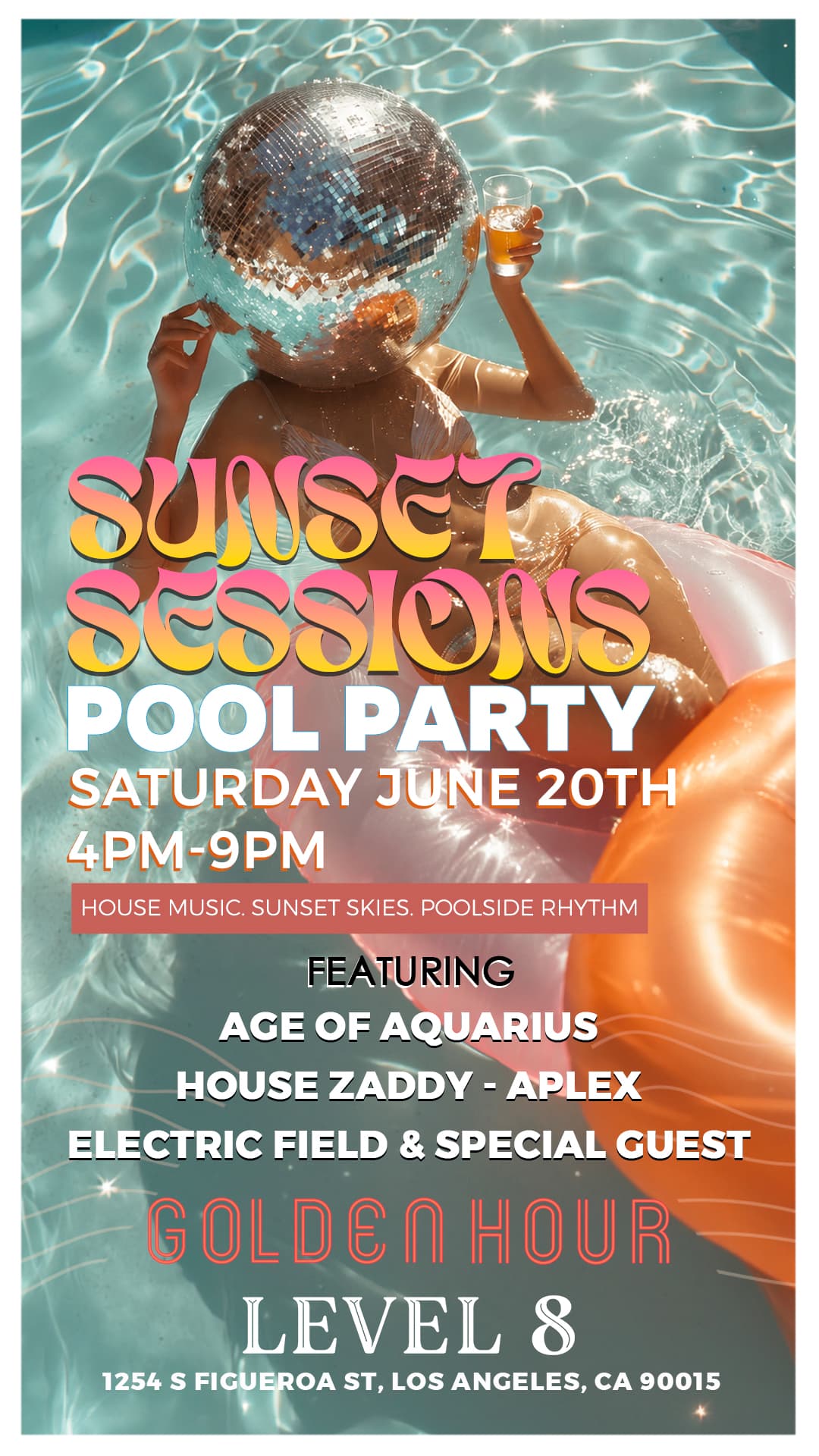 Sunset Sessions 'Pool-Party'