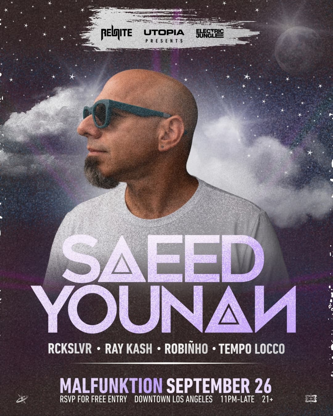 Utopia x REUNITE present: Saeed Younan + SPECIAL GUESTS