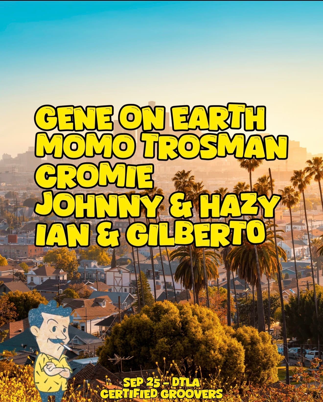 Certified Groovers: Gene On Earth in LA
