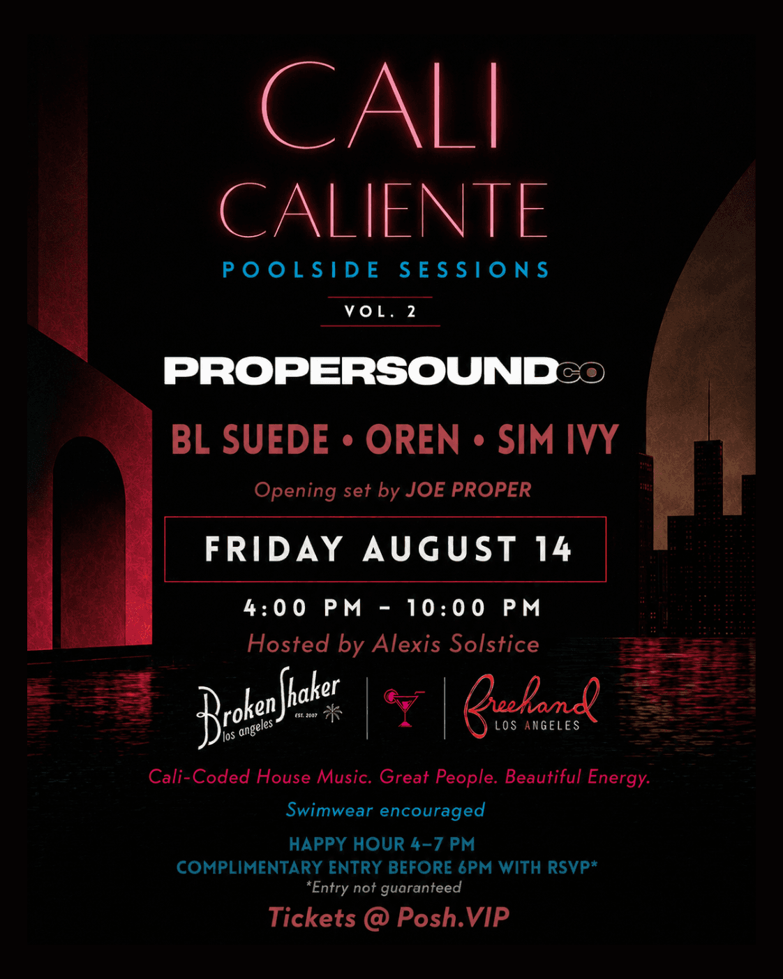 Cali Caliente Poolside Sessions Vol. 2: PropersoundCO