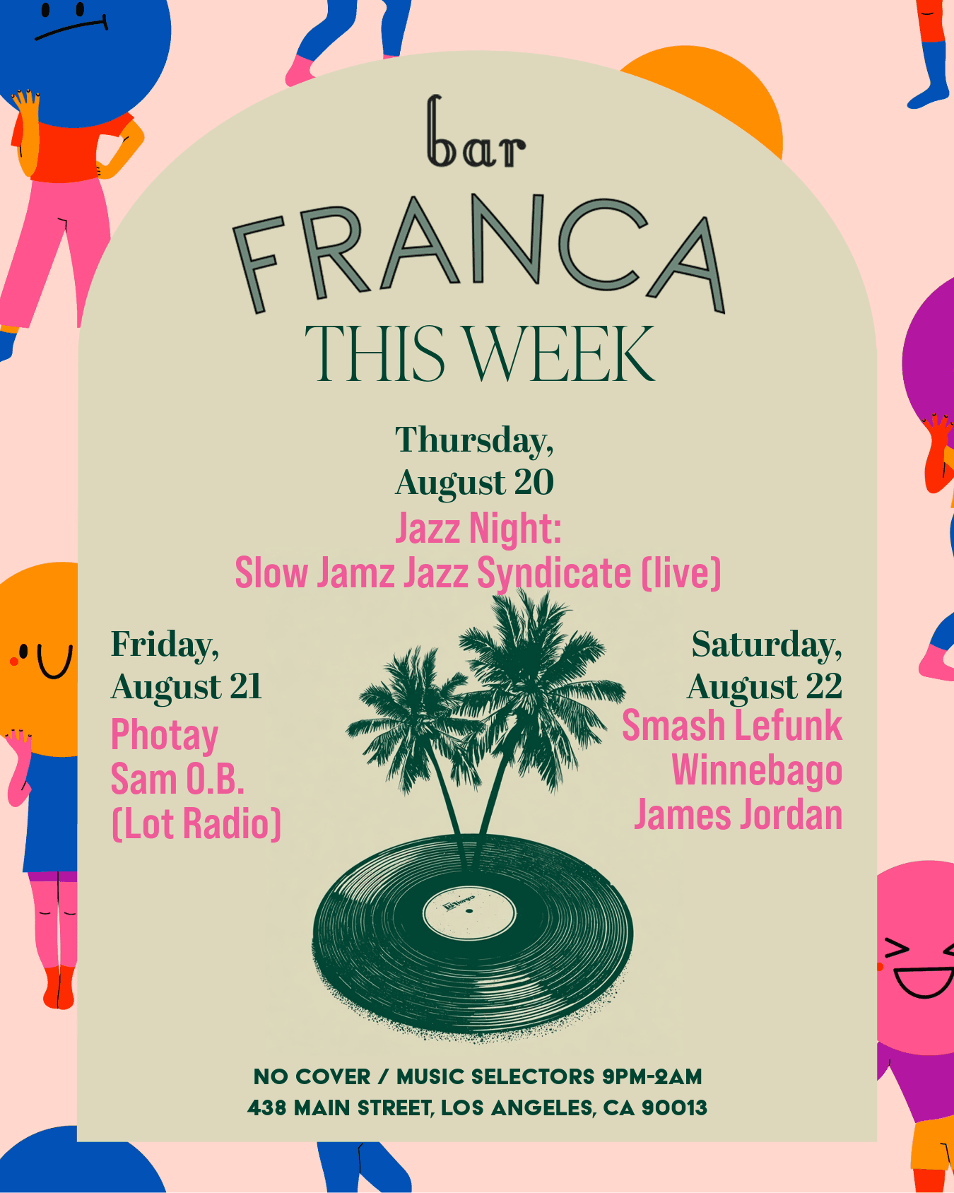 This Week at Bar Franca