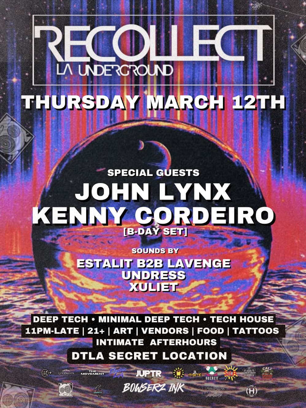 RECOLLECT LA UNDERGROUND AFTER HOURS