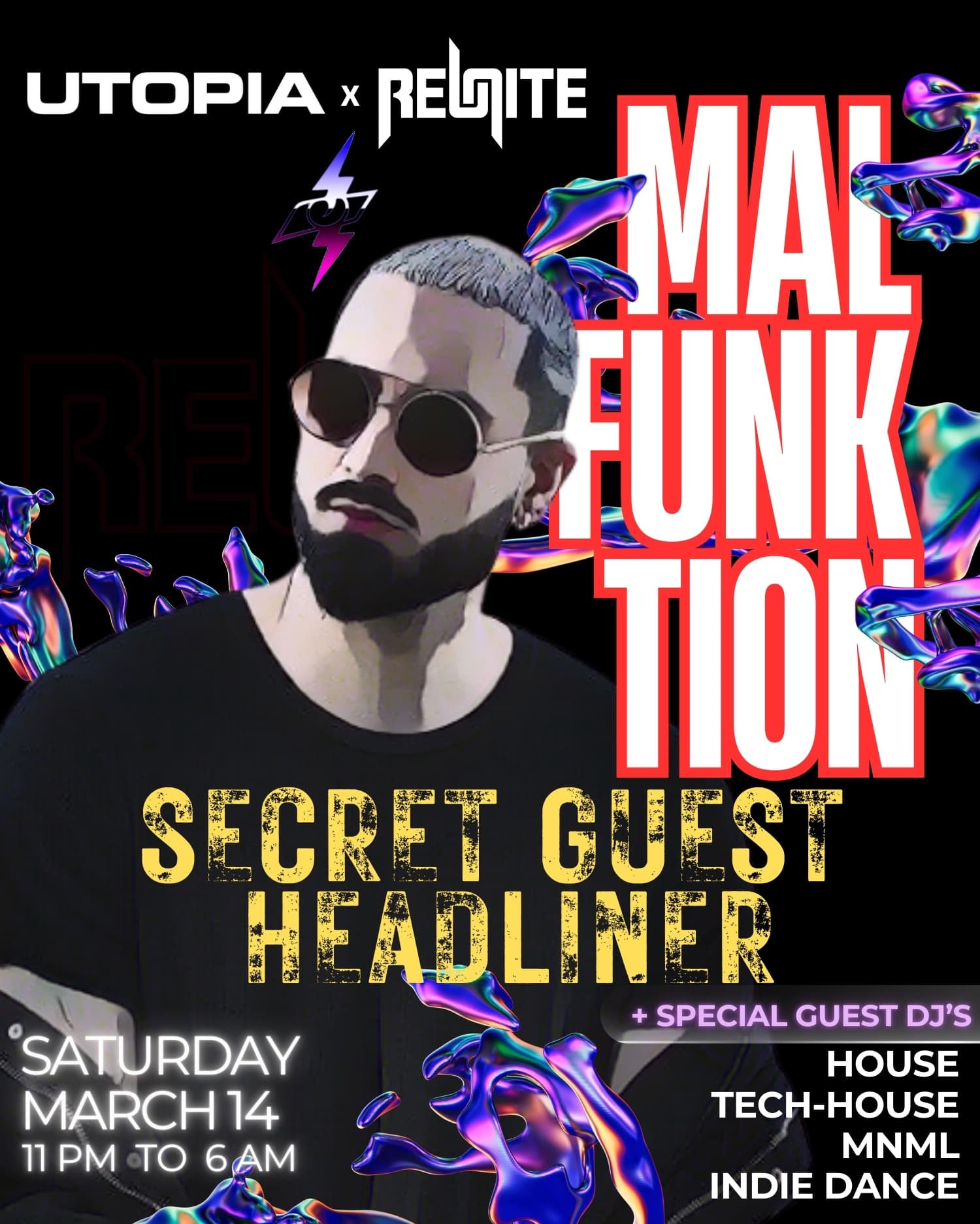 MALFUNKTION - SPECIAL GUEST HEADLINER