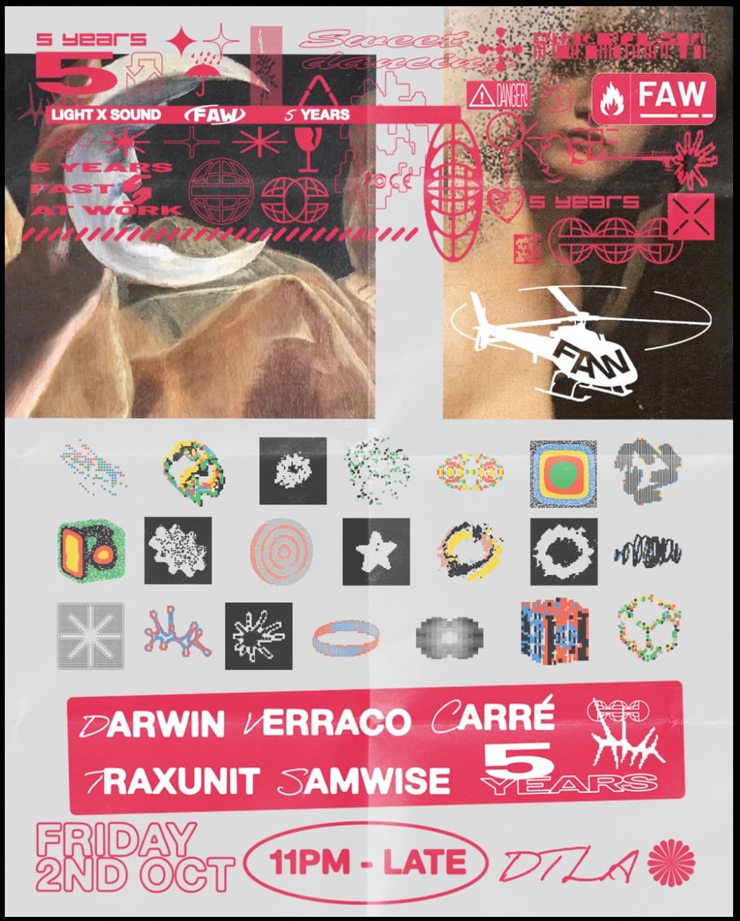Fast At Work 5-Year Anniversary: Darwin, Verraco, Carré, Trax Unit, Samwise