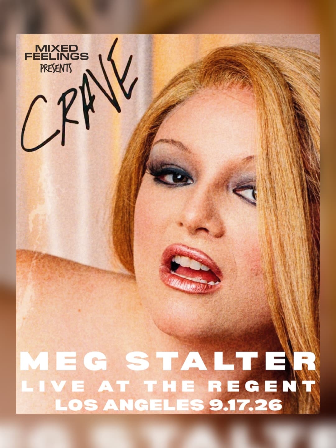 MEG STALTER LIVE SHOW + CRAVE ALBUM RELEASE PARTY