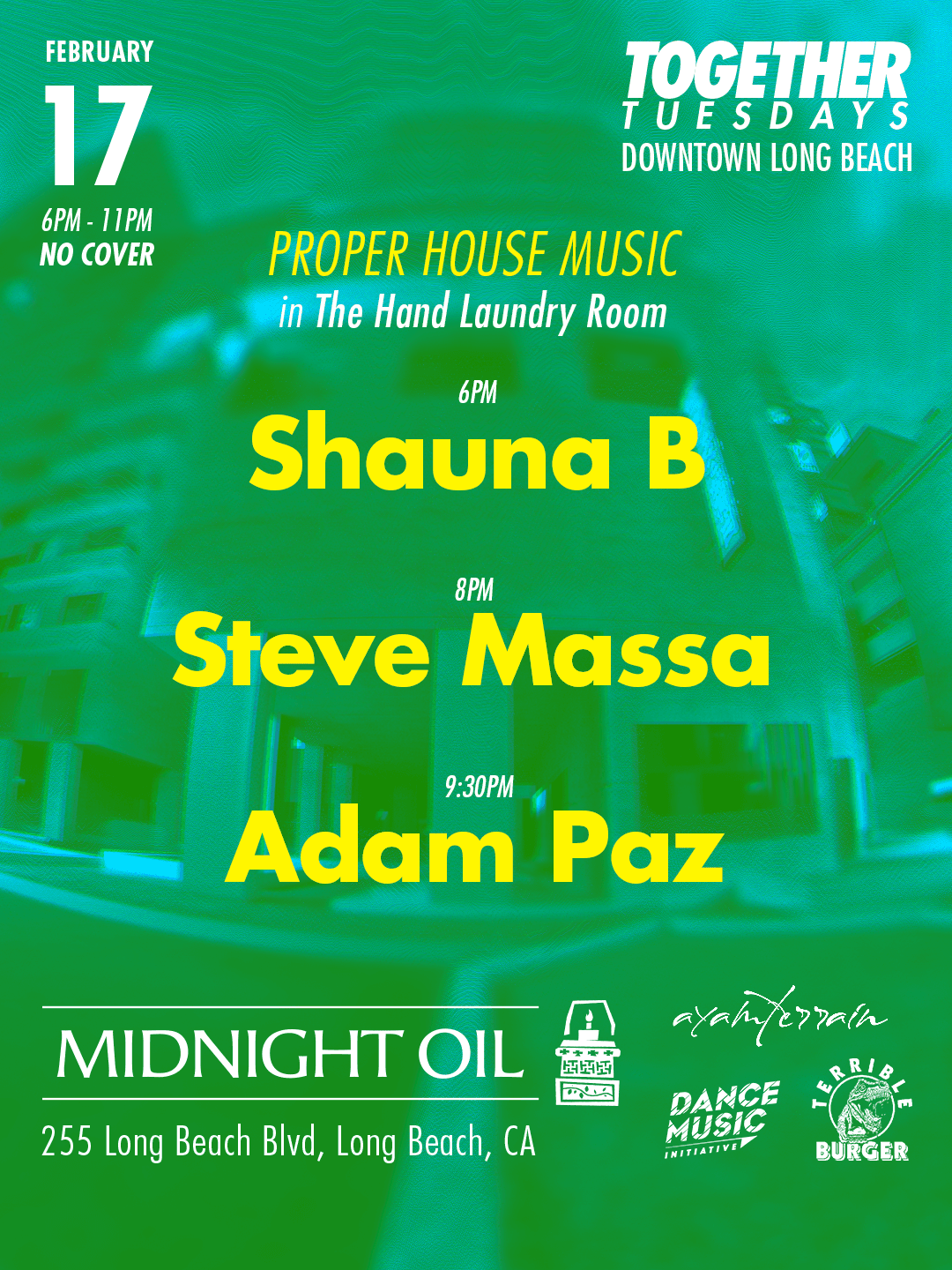 TOGETHER TUESDAYS - Weekly DANCE MUSIC Party in Downtown Long Beach - Year of the HORSE