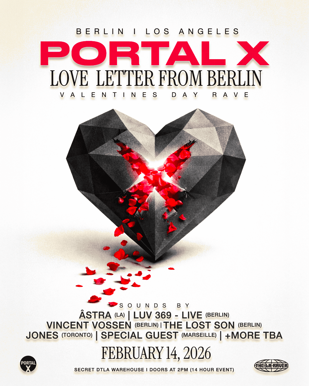Love Letter From Berlin: Portal X (Valentine's Day Rave)