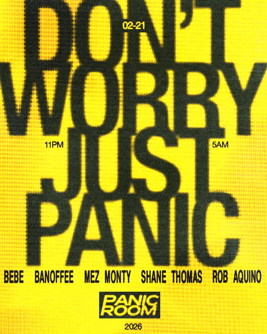 Panic Room feat. Banoffee, Bebe, Mez Monty, Shane Thomas & Rob Aquino