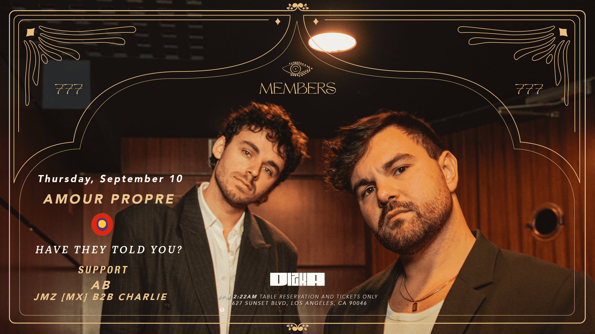 Members X Dizka presents: Amour Propre