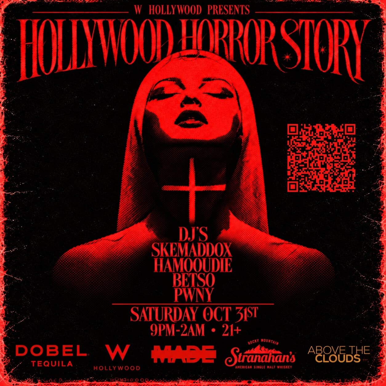 W Hollywood Horror Story Halloween Party