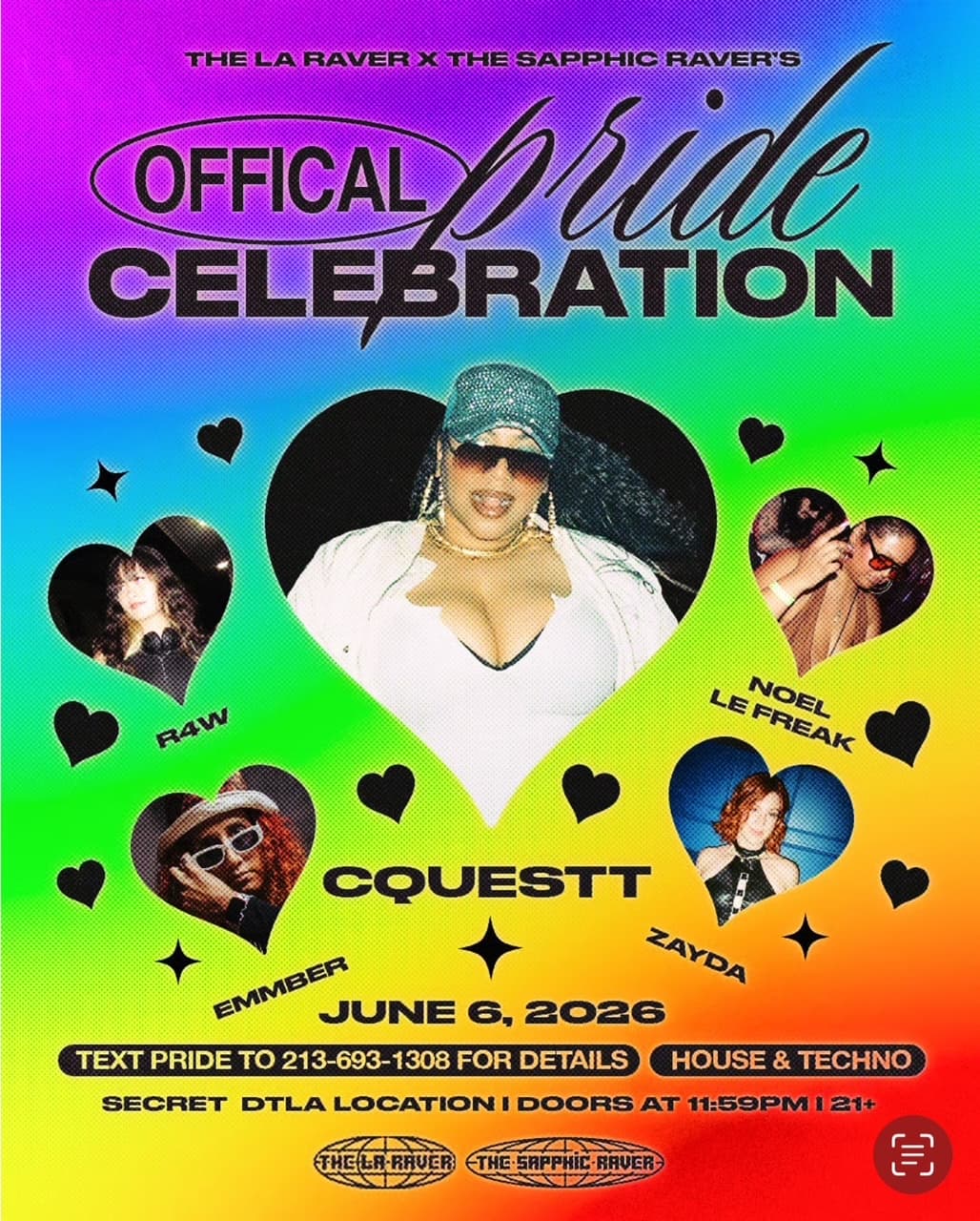 The LA Raver's Official Pride Celebration (Unofficial WeHo Pride Afters)