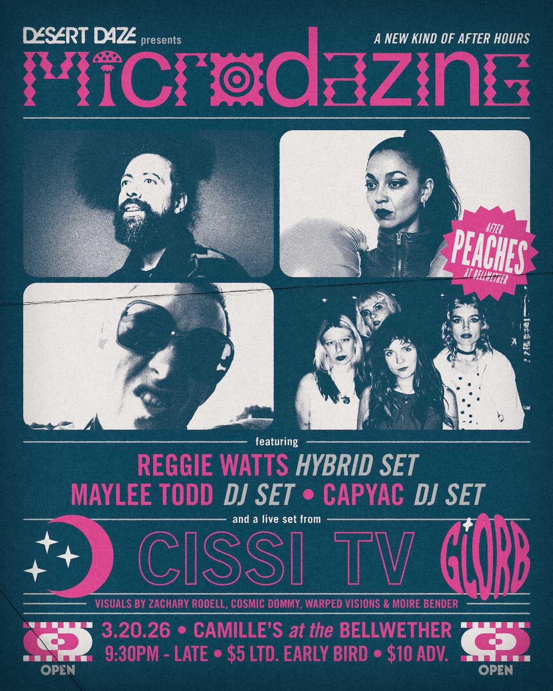 Desert Daze presents Microdazing at Camile's