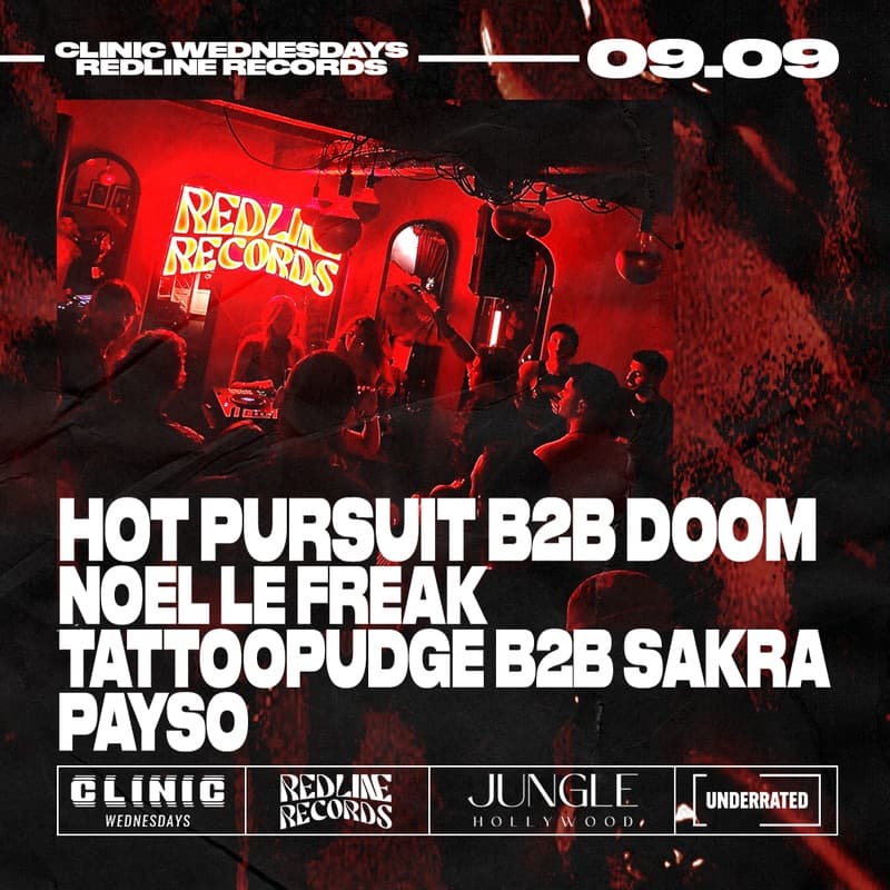 Clinic x Redline Records
