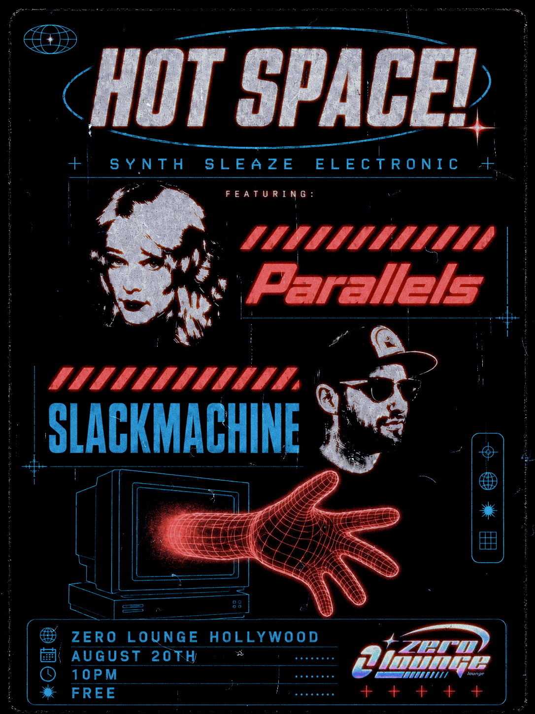 HOT SPACE! Feat. Parallels & SLACKMACHINE