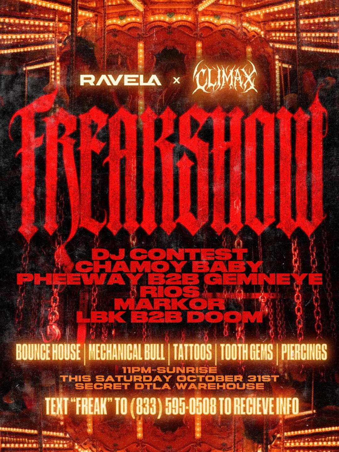 Freak Show: Chamoy Baby, PHEEWAY B2B GEMNEYE & more