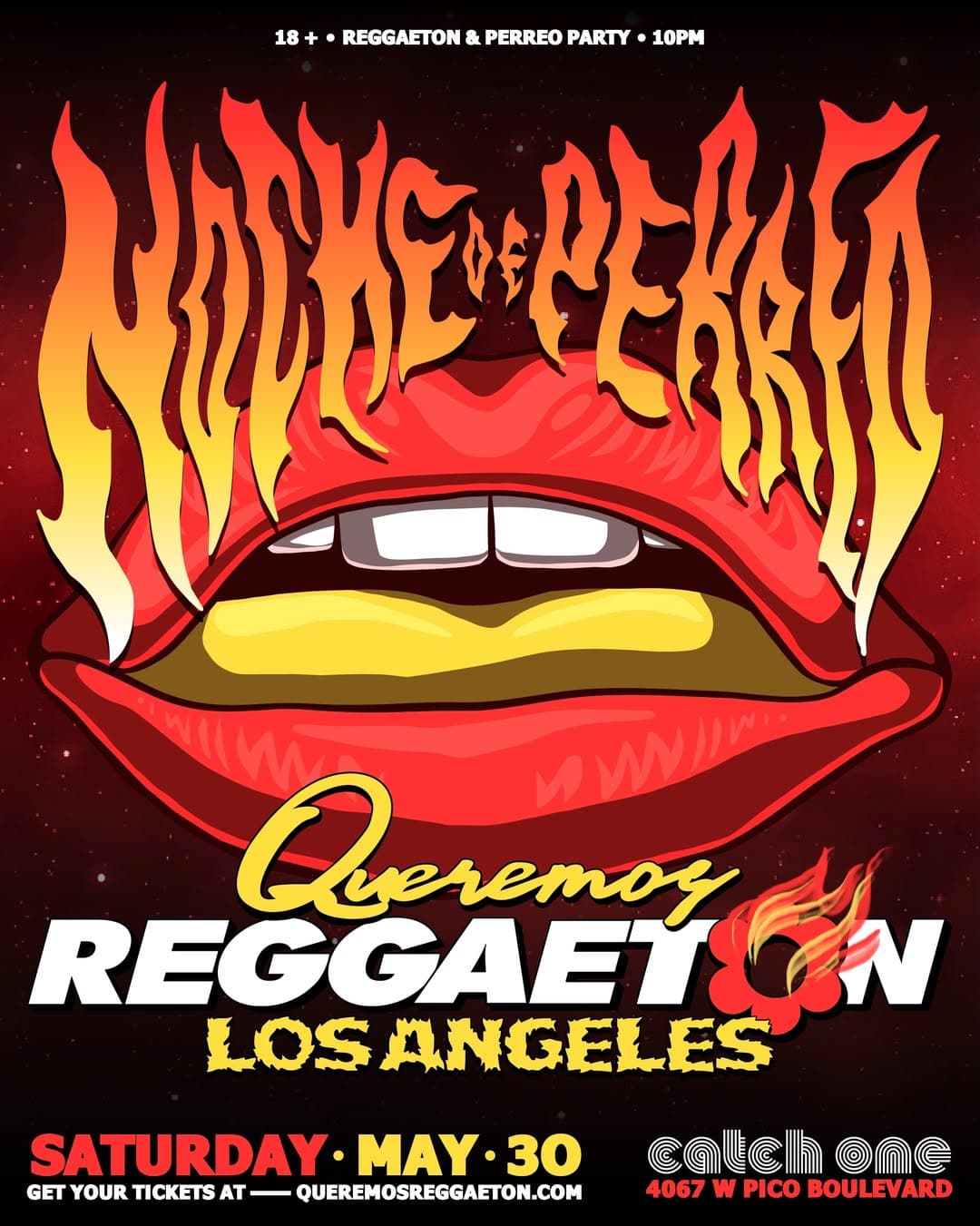 QUEREMOS REGGAETON PARTY @ CATCH ONE
