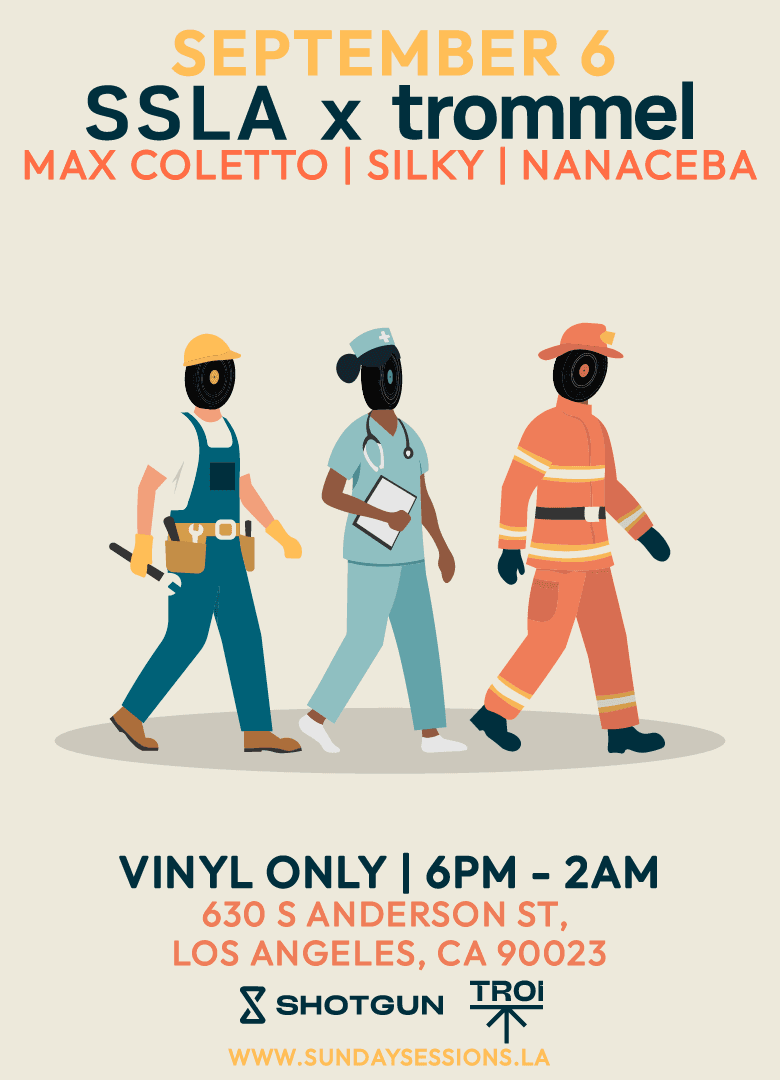 Sunday Sessions LA x trommel (Vinyl Only) Open Air