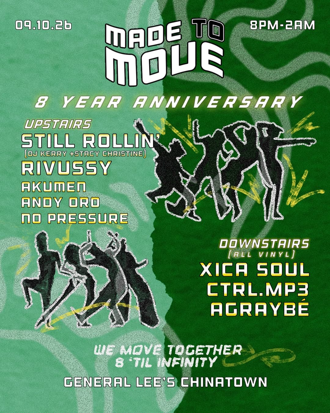 Made to Move 8 Year Anniversary