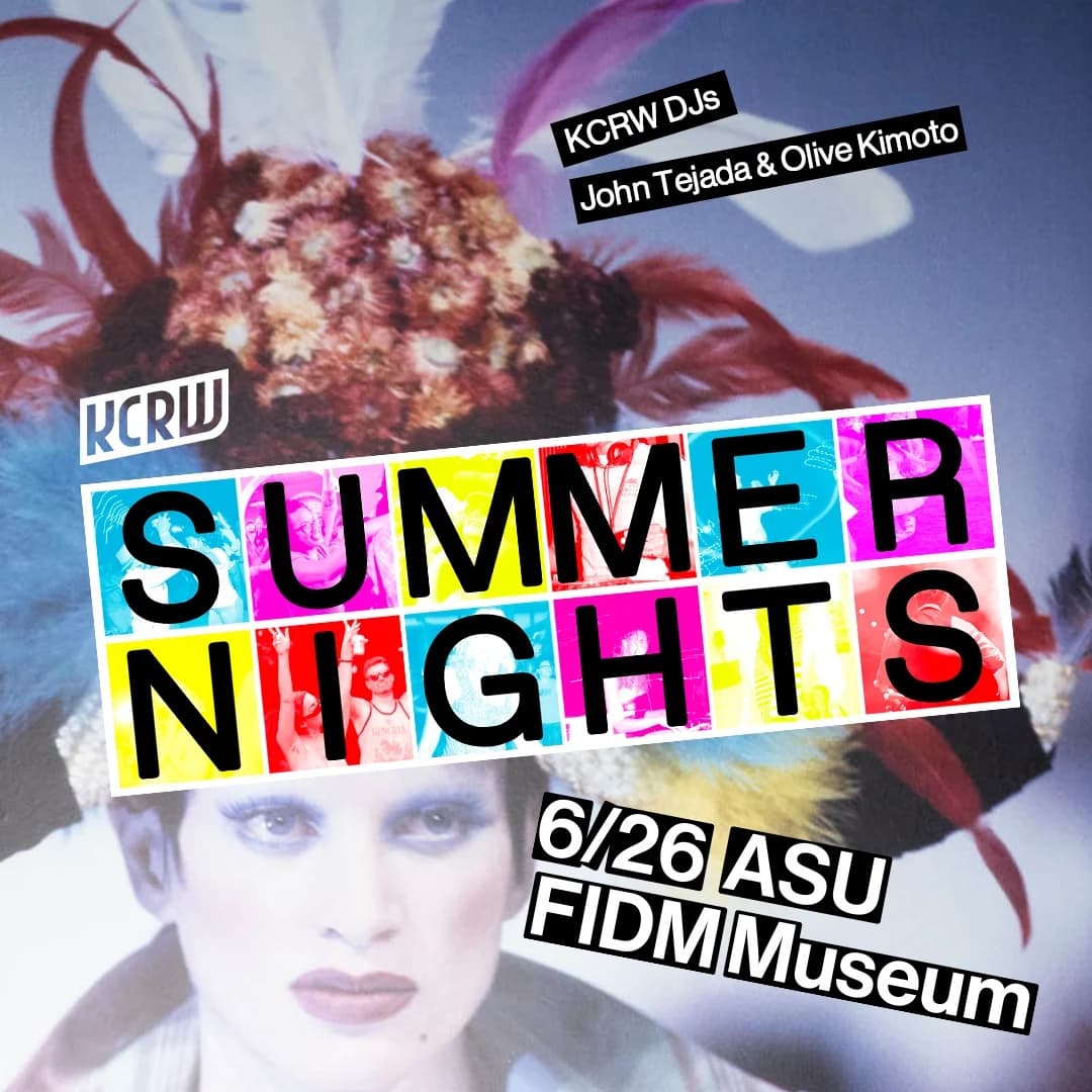 KCRW Summer Nights with ASU Fidm Museum