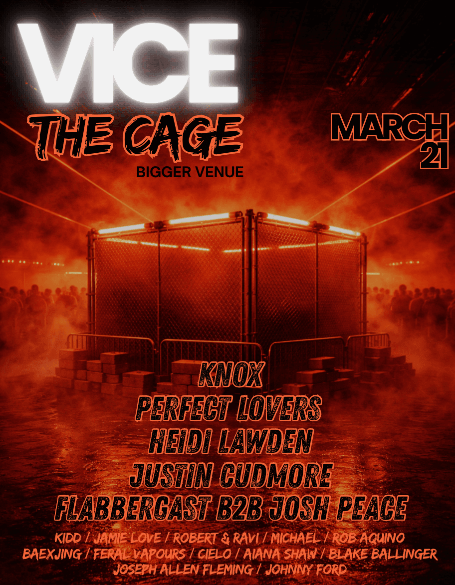 VICE Underground / THE CAGE 360 Dancefloor w Justin Cudmore