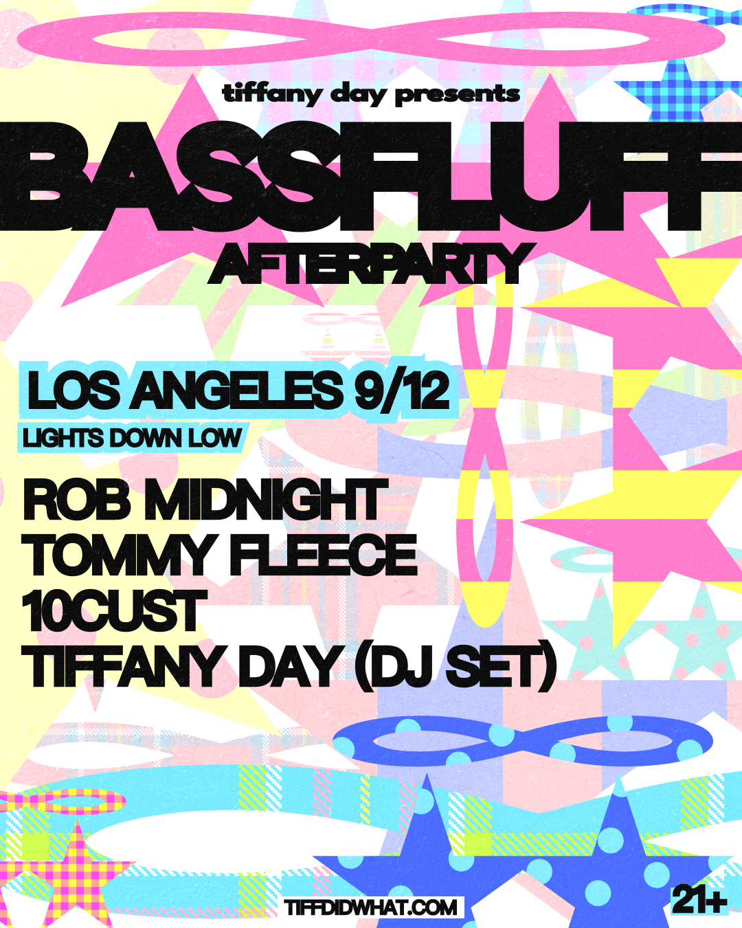 BASSFLUFF afterparty with Tiffany Day