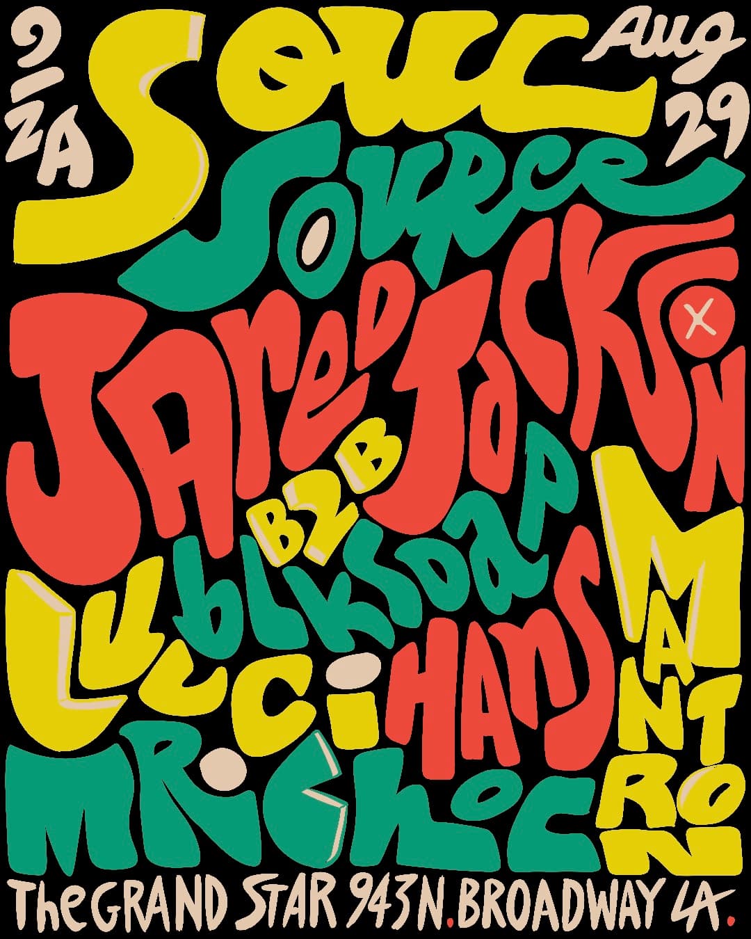 Soul Source: Jared Jackson B2B blksoap, Lucci, Hans, Mr. Choc, Mantron
