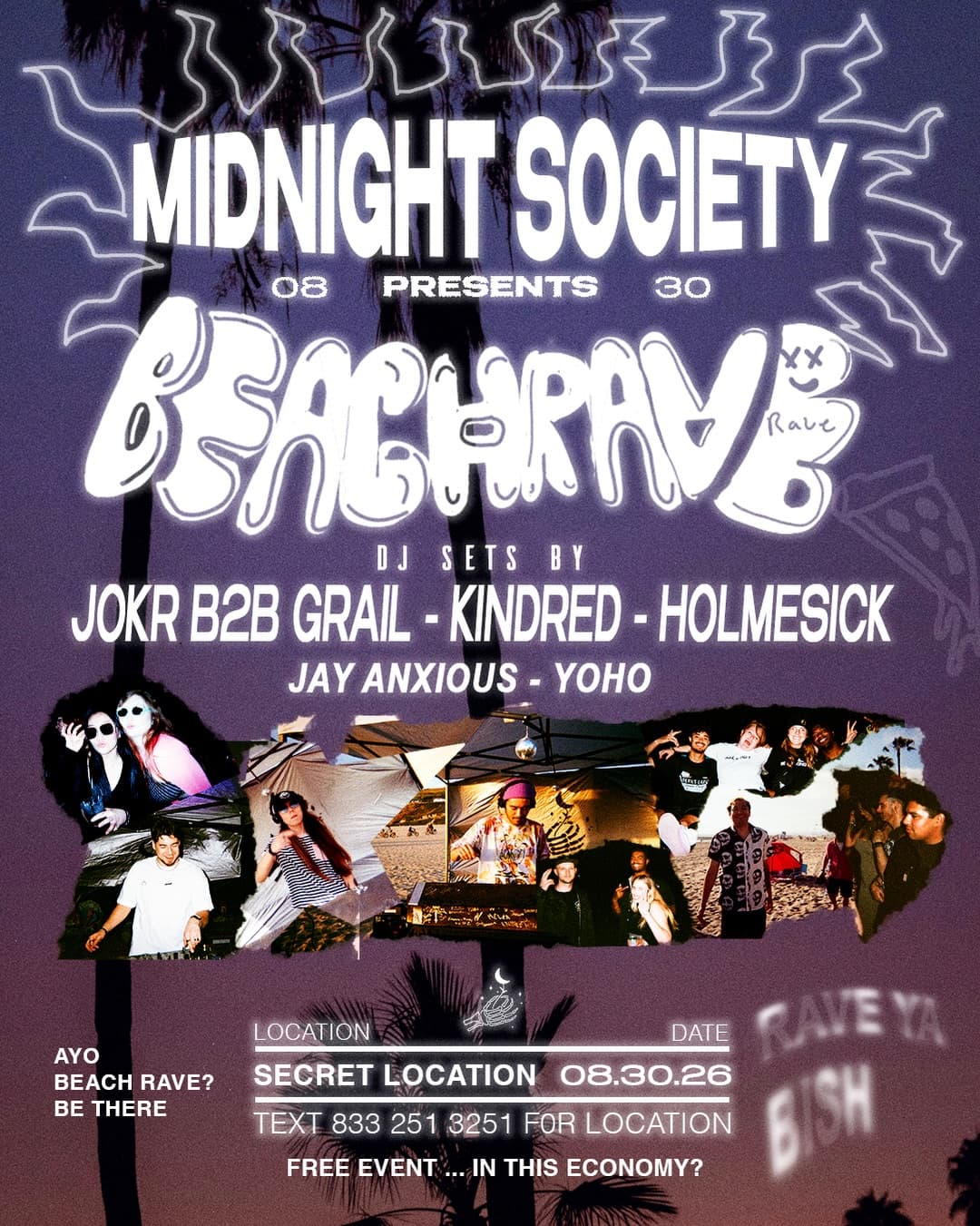 BEACH RAVE - MIDNIGHT SOCIETY