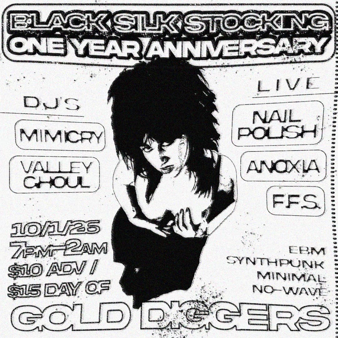 Black Silk Stocking // 1 Year Anniversary