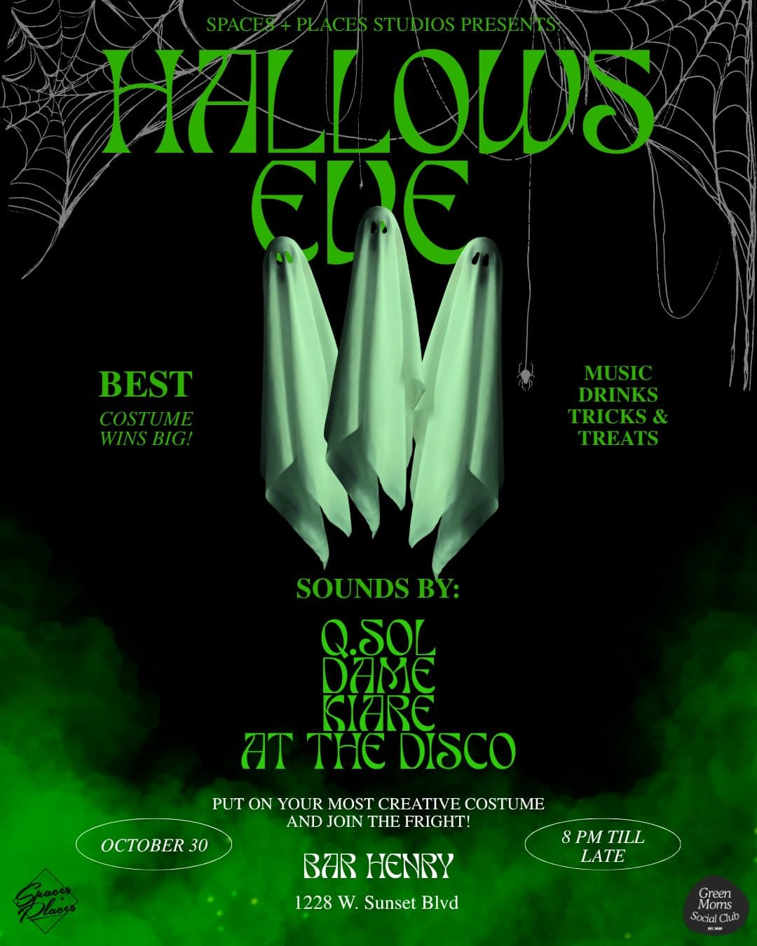 Spaces + Places Studios Presents: Hallows Eve