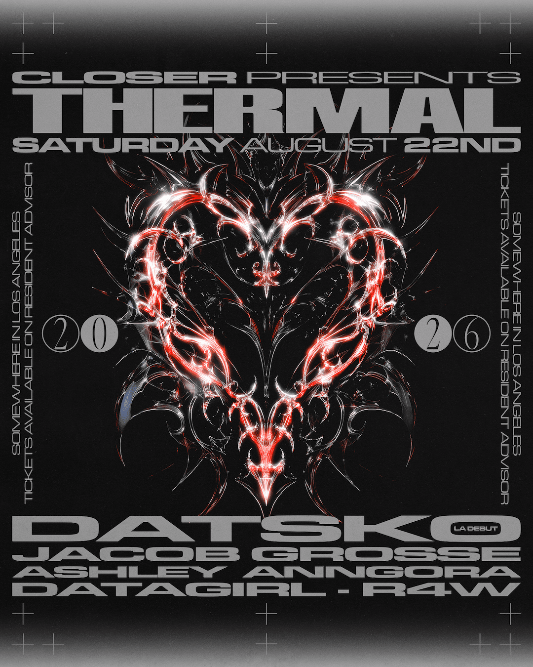 CLOSER presents THERMAL with DATSKO (LA Debut)