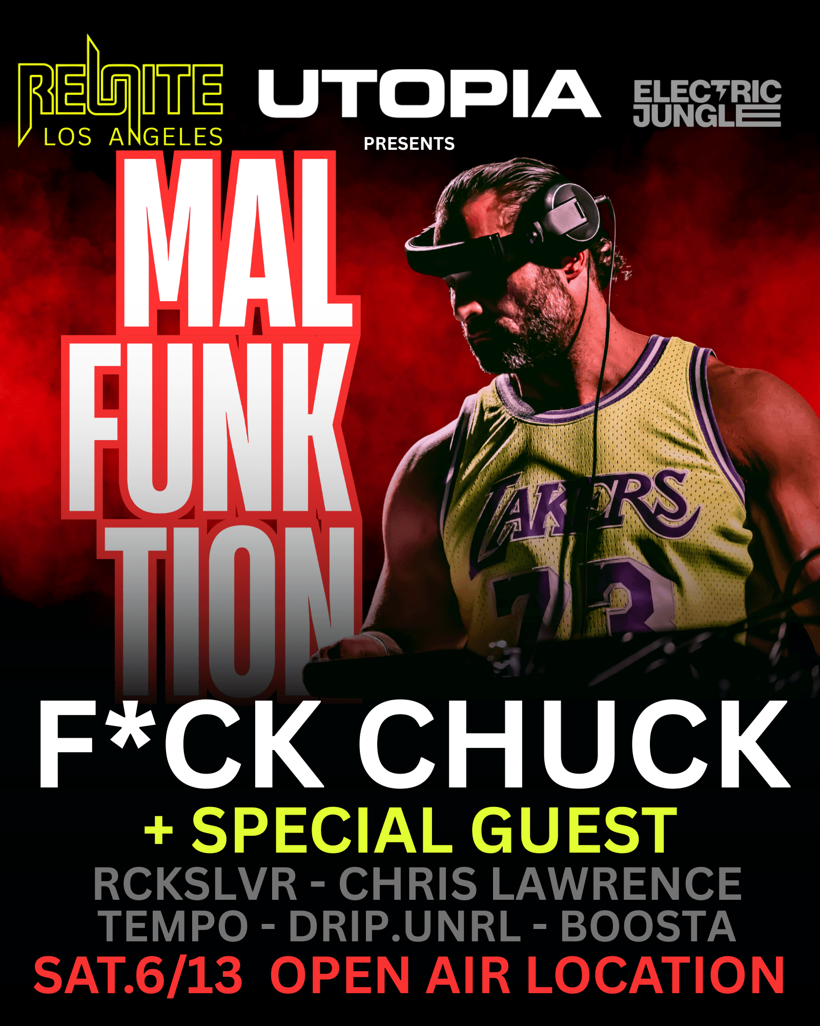 REUNITE x Utopia present: DJ F*CK CHUCK + SPECIAL GUESTS